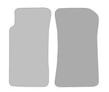 Fußmatten passend für Mazda MX-5 I Typ NA (Baujahr 1989 - 1998), Deluxe grau