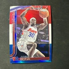 2025 Topps Chrome Adem Bona #183 Red White And Blue