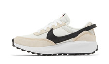 Nike Waffle Debut Sanddrift White Black DH9523-102 Womens Sizes New Missing Lid