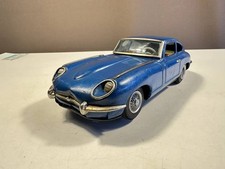 intage tin car JAGUAR E-TYPE, Nomura Toy, Made in Japan, Length 27.5cm