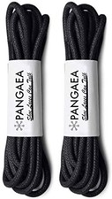 Waxed round shoe laces for oxford dress shoes chukka replacement