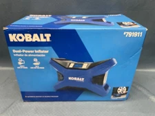 KOBALT KLDP1 Portable Air Compressor 120 PSI 12 Volt & 120 Volt Tire Inflator