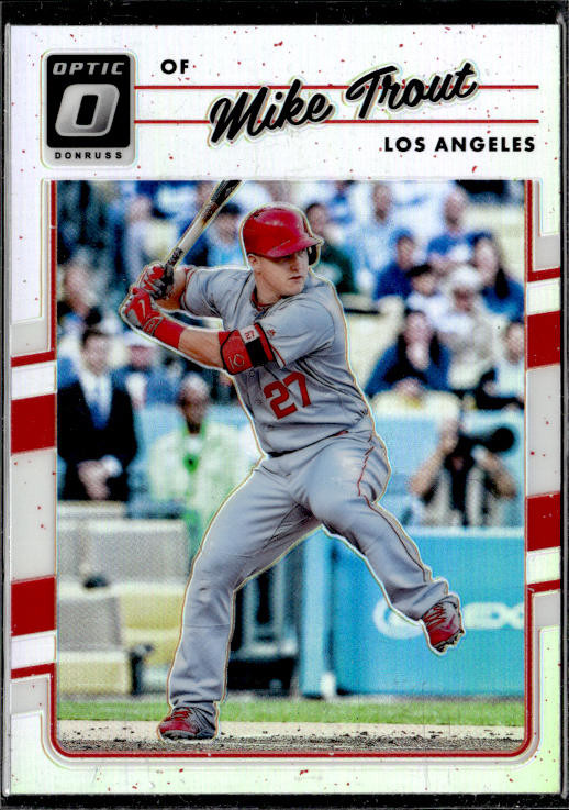 2017 Donruss Optic #107 Mike Trout Holo