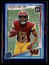 2025 Panini Optic Football Purple Shock Rated Rookie Jaylin Lane