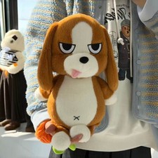 Super Soft Realistic Puppy Stuffed Doll 15.7In Cute Dog Plush Toy Girls Gift