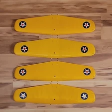 Cox PT-19 Flight Trainer OEM Vintage Replacement Wings Ready to Fly Made in USA