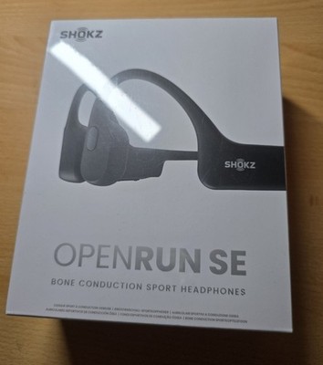Shokz OpenRun SE Open-Ear-Kopfhörer Knochenschall Bone Conducting, Schwarz, NEU