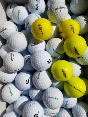 100 GOLFBÄLLE BRIDGESTONE E6  (no lakeballs) A+/AAAA QUALITÄT