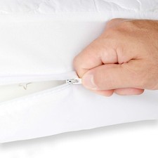 Zipper Crib Mattress Protector - Fully Encased  Waterproof Cover