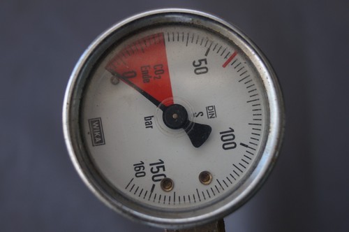 Gepflegter Co2 Druckminderer 1 leitig Manometer Schankanlage Zapfanlage - Bild 3 von 10