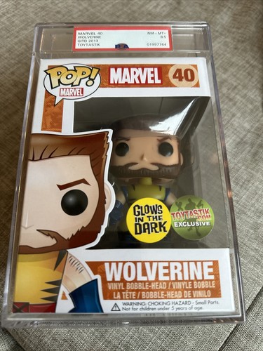 Funko Pop Wolverine Brille dans le Noir Toytastik 40 PSA 8.5 2013 Rare Funko Pop Wolverine Brille dans le Noir Toytastik 40 PSA 8.5 2013 Rare | Funko Pop | 2 Funko Pop Wolverine Brille dans le Noir Toytastik 40 PSA 8.5 2013 Rare | Funko Pop