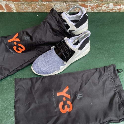 Adidas, Adidas Y-3 Chimu Boost Sneaker Damen UK 4 Yohji Yamamoto Vintage White Mesh