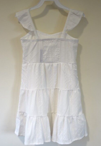 NWT Sugar & Jade White Eyelet Dress Girl's Size 8 - Picture 3 of 3