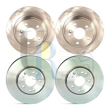 Brembo 4pcs Front Rear Disc Brake Rotor for Mercedes-Benz 300SL 1990-1992 1993