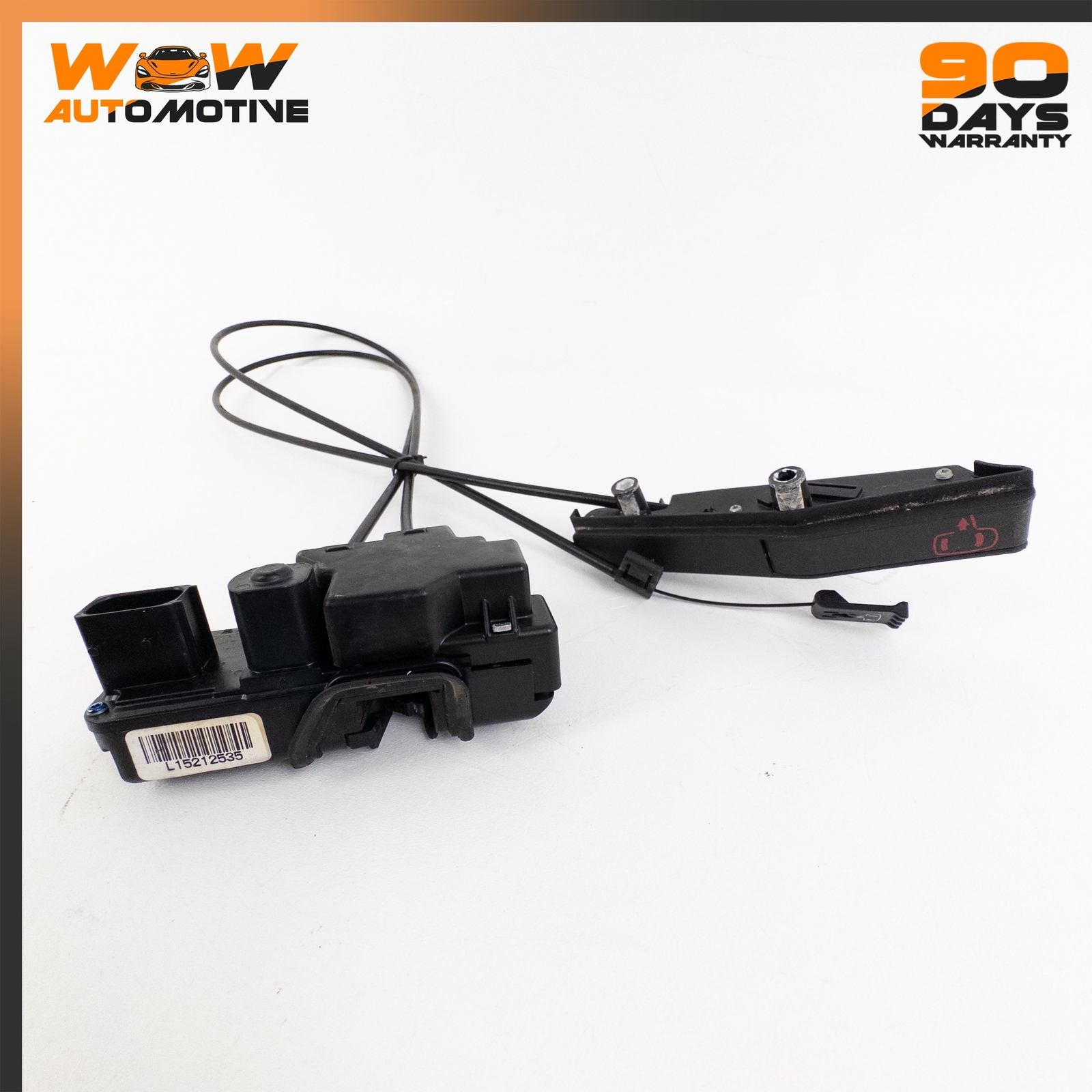 08-13 CHEVROLET CORVETTE C6 CADILLAC XLR FRONT LEFT DOOR LOCK HANDLE CABLE OEM