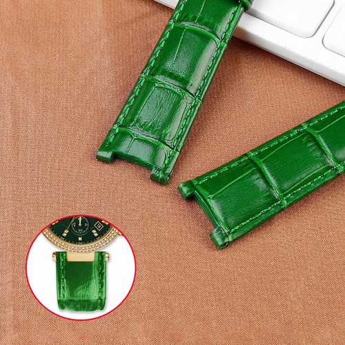 Cinturino orologio in pelle bovina dentellato alla moda per orologio Michael kors MK6985 6986 MK2425 - Foto 24 di 41