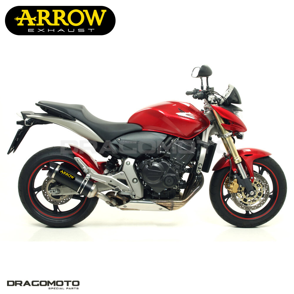 Impianto completo HONDA CB 600 F HORNET 2007 2008 ARROW ALU Nero