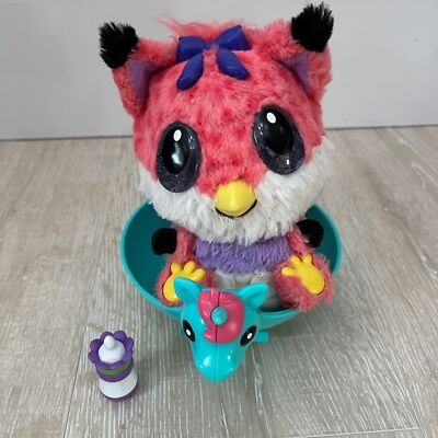 Walmart Hatchimals Baby Foxfin Plush Pink Interactive Hatchimals
