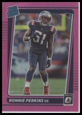 #283 Ronnie Perkins 2021 Donruss Optic Pink