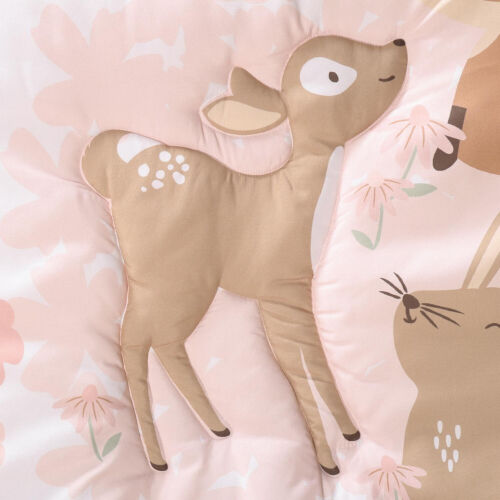 The Peanutshell Fairytale Forest Set di biancheria da letto 3 pezzi in microfibra per culla bambina - Foto 6 di 7