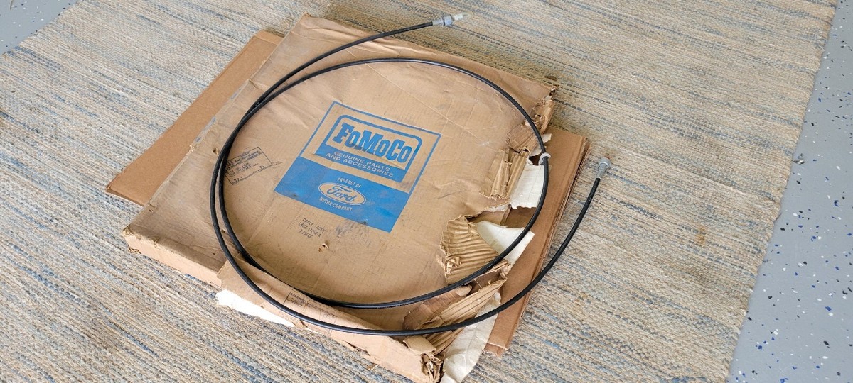 NOS 1963-67 Ford Mercury Speedometer Cable C4UA-17260-A Long
