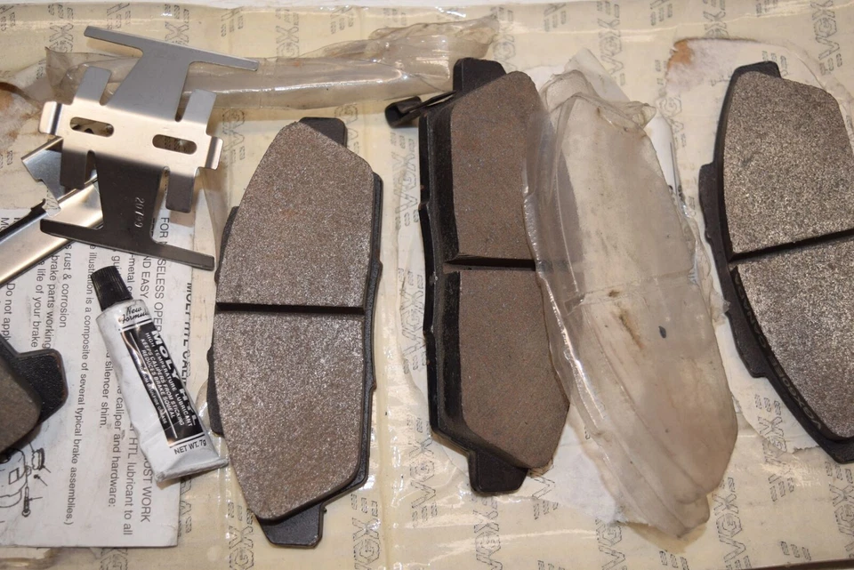 Juego de pastillas de freno de disco metálico NOS VGX MF496K - Honda Accord - Envío gratuito Foto 3 de 4