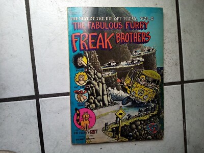 TheFabulous Fury Freak Brothers-Underground Comics- Comic Book ,english ,Vol. II