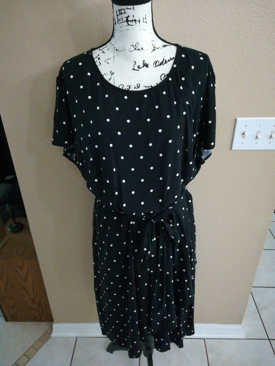 Loft black and white dress 2025