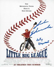 LUKE EDWARDS SIGNED AUTHENTIC 'LITTLE BIG LEAGUE' 8x10 MOVIE PHOTO C w/COA PROOF