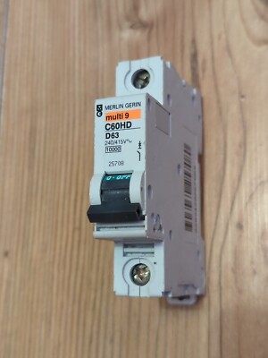 Schneider/Merlin Gerin Multi9 C60HD D63 MCB KOSTENLOSER ERSTKLASSIGER VERSAND 