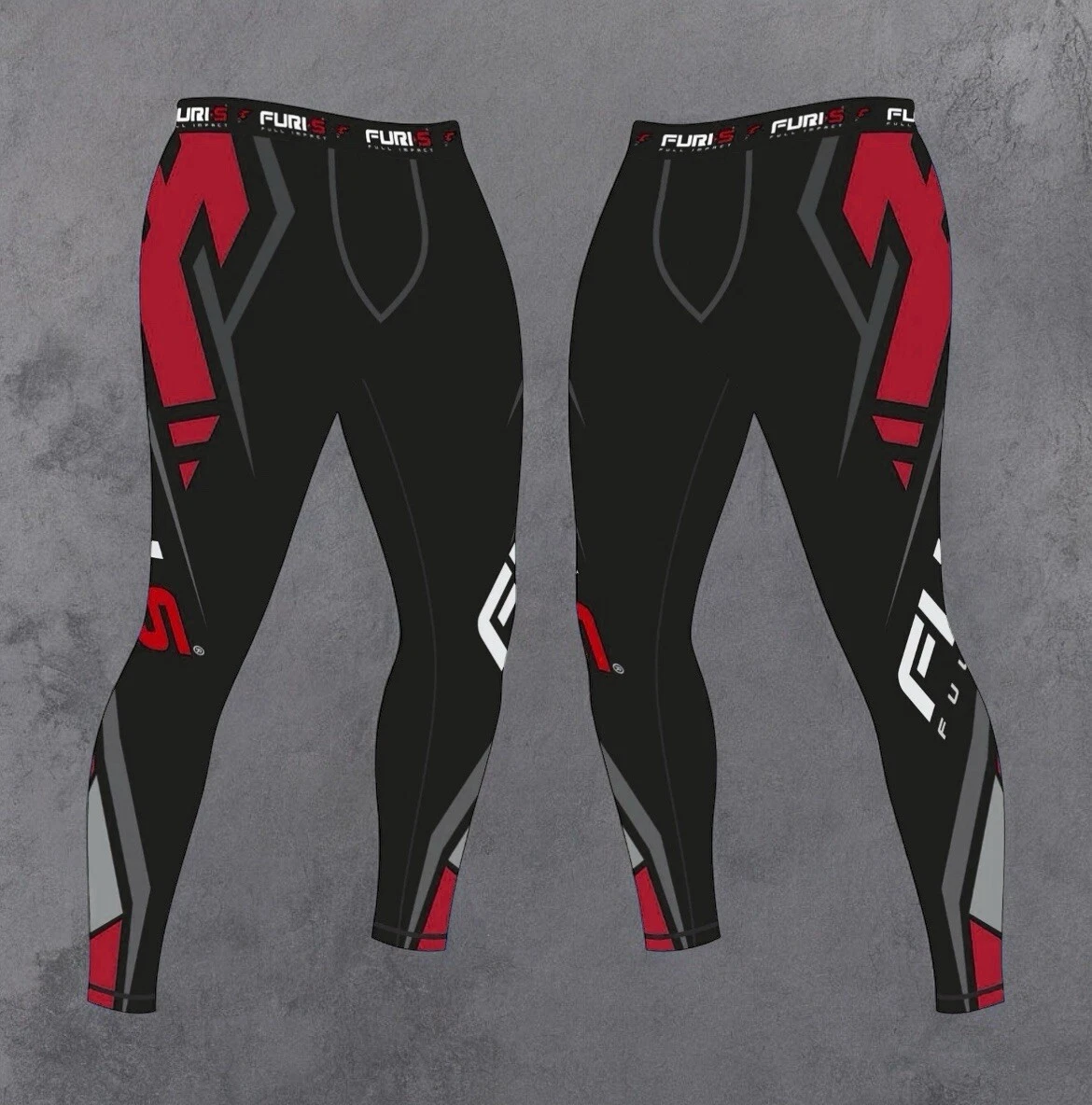 Mens Compression Base Layer Tights Skins Long Pants MMA BJJ Sports Gym Leg