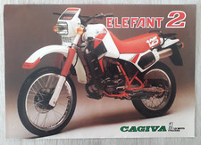 Cagiva Elefante 2 depliant / volantino c.1985 - 125