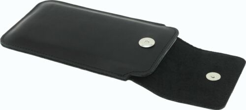 Pochette Verticale Avec Clip De Ceinture En Cuir Véritable Pour IPHONE - Imagen 2 de 12