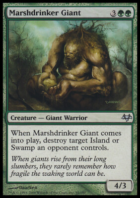 Magic the Gathering MTG Marshdrinker Giant (69) Eventide   LP
