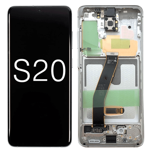 Samsung Galaxy S20 Display LCD Screen with Frame Assembly Replacement Part G980 - Zdjęcie 7 z 8