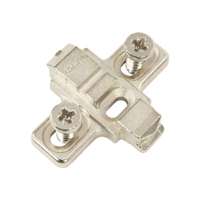 25 Pack Blum Hinge Clip Frameless Adjustable Cam 175 L8100 Mounting Plate 0MM