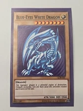 Yu-Gi-Oh! Blue Eyes White Credit Card Skin Cover - Wrap Decal Pre-Cut Sticker #1