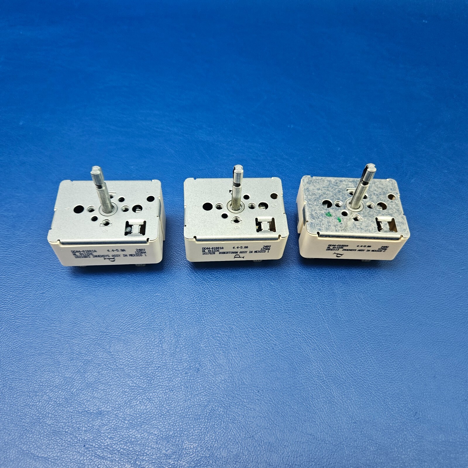 Genuine SAMSUNG Range Oven Infinite Switch Set of 3 # DG44-01001A