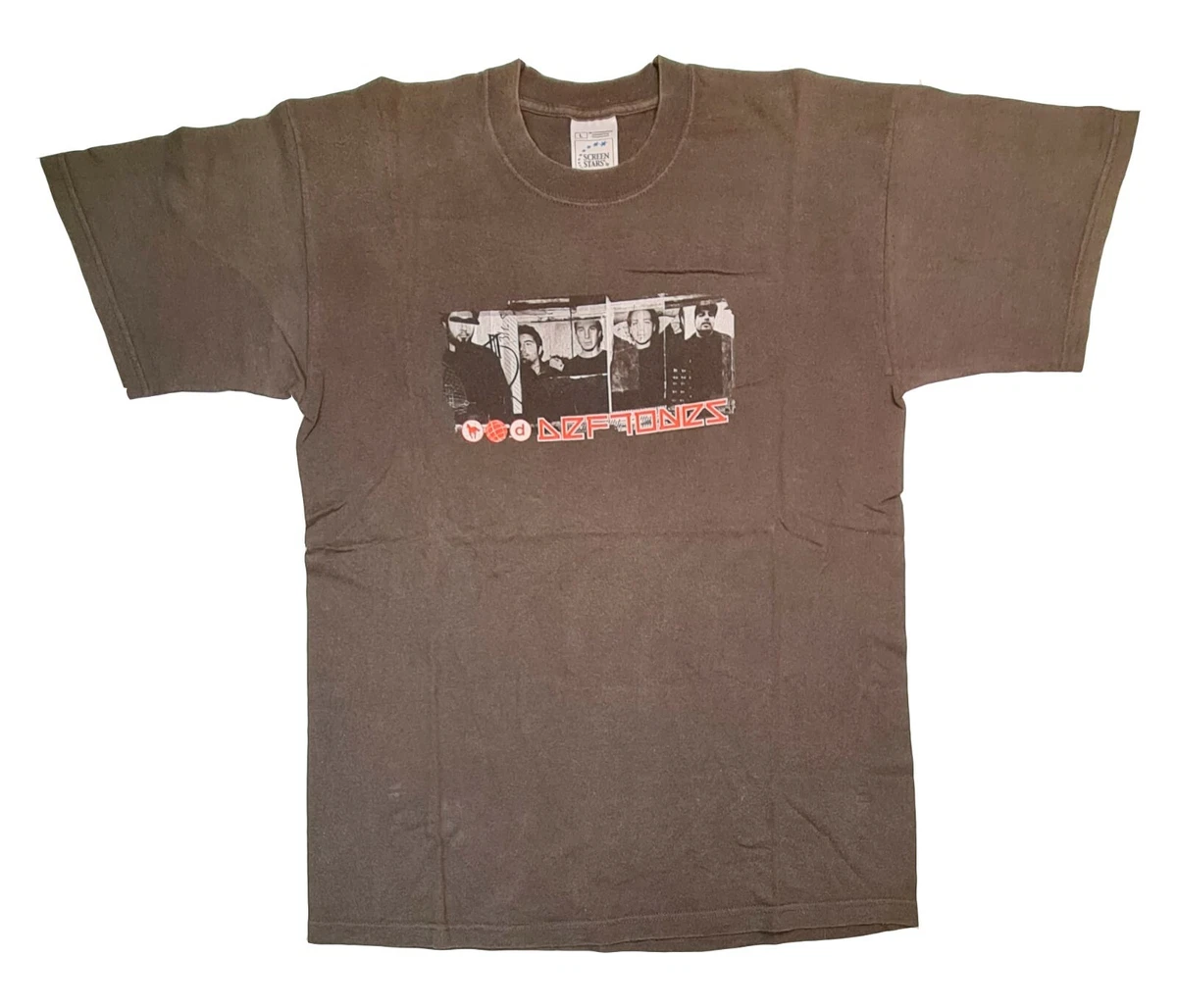 deftones t shirt white pony