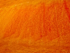 “Deconstructed Glow:” A Study in Orange  / Watercolor Crayon / Matthew Natale