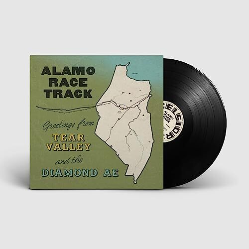 ALAMO RACE TRACK GREETINGS FROM TEAR.. Vinyl NUOVO