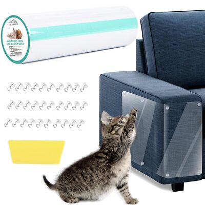 Cat Scratch Furniture Protector 198''x 12'' Thicken Couch 1 Roll 118''x 12''