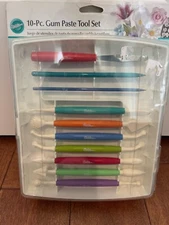 Wilton, 10 Piece Gum Paste Tool Set - Fondant Cake Decorating Case Instructions