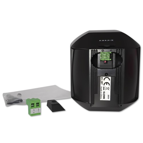 Coppia diffusori passivi 20W neri- Selettore per utilizzo anche a 100V - Foto 3 di 4