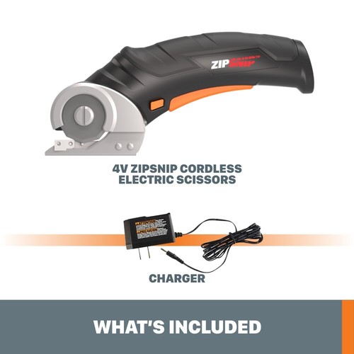 WX082L Worx 4V ZipSnip Cordless Electric Scissors-OB - Picture 5 of 7
