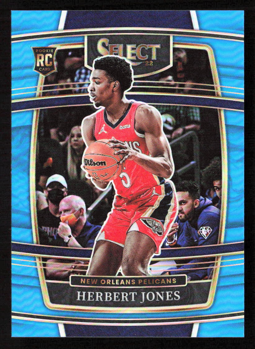 2021-22 Panini Select Herbert Jones Concourse Light Blue Prizm Rookie RC /299