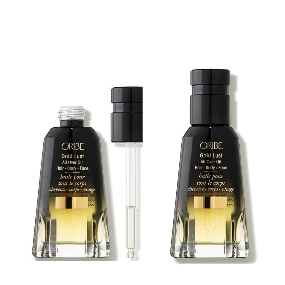 Elixir vegano Oribe Gold Lust All Over Oil para cabello cuerpo y rostro 1,7 oz 100 % AUTO Foto 4 de 4