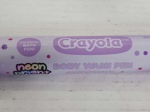 Body Wash Crayola Bath Pen Neon Bright Traubenduft - Bild 3 von 6