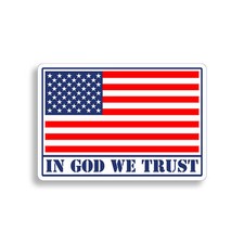 In God We Trust Sticker Decal