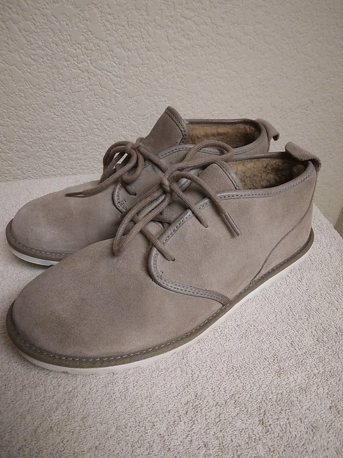 Scarpe Ugg Uomo Australia Maksim Desert Scamosciate Taglia 9 Buone Condizioni